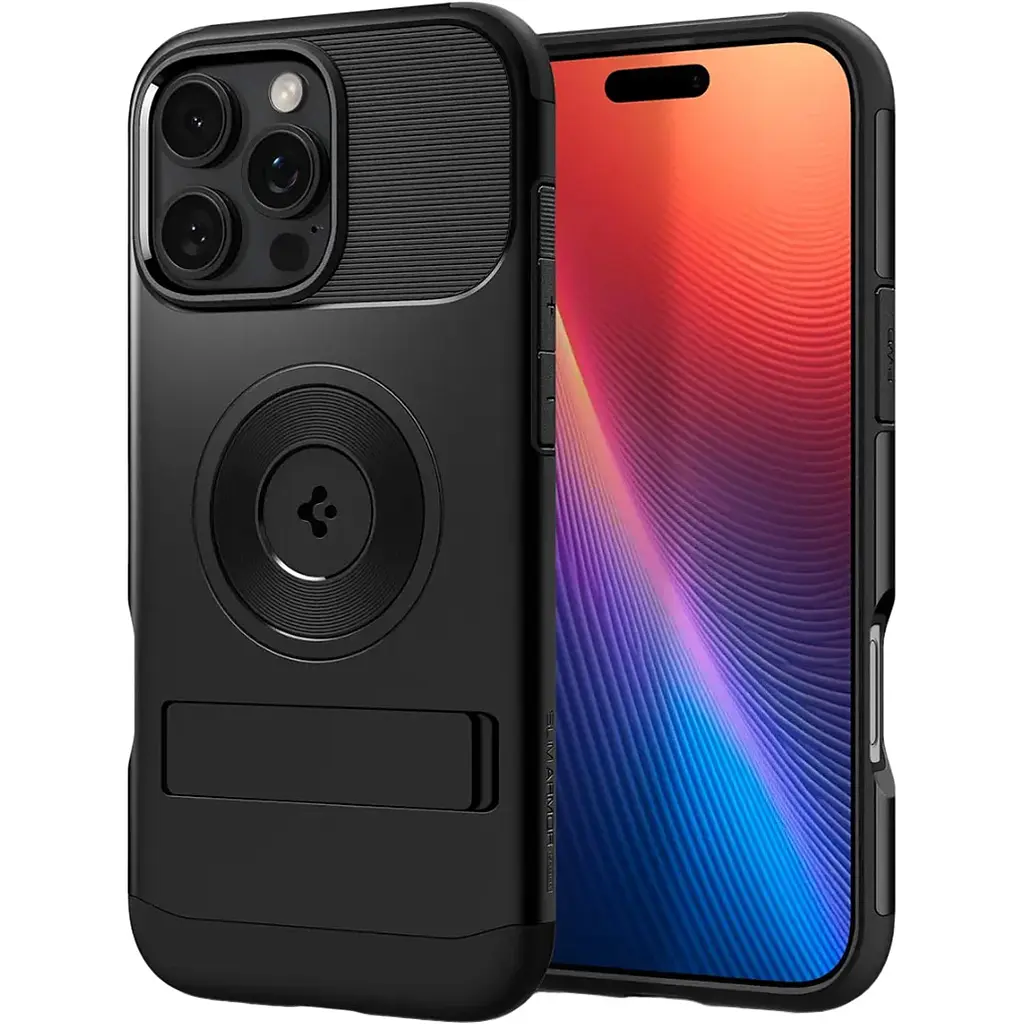 Чохол Spigen Slim Armor with MagSafe для Apple iPhone 16 Pro Max Black [ACS08034] [115498] - фото 4