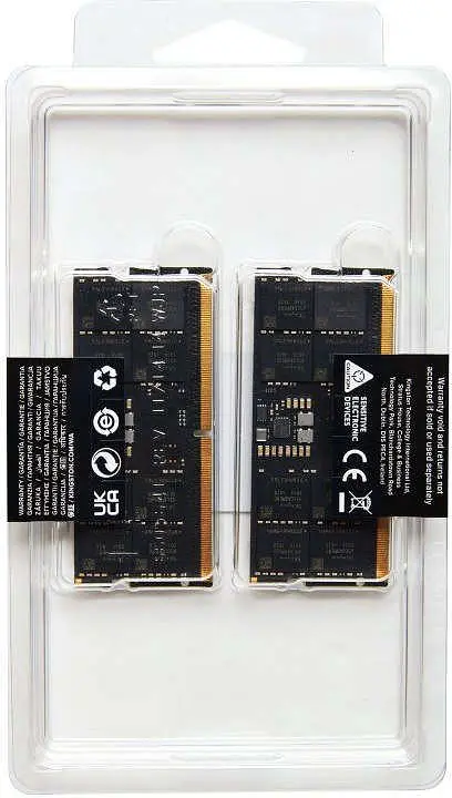 Пам'ять для ноутбуків Kingston FURY 64 GB (2x32GB) SO-DIMM DDR5 5600 MHz Impact (KF556S40IBK2-64) - фото 3