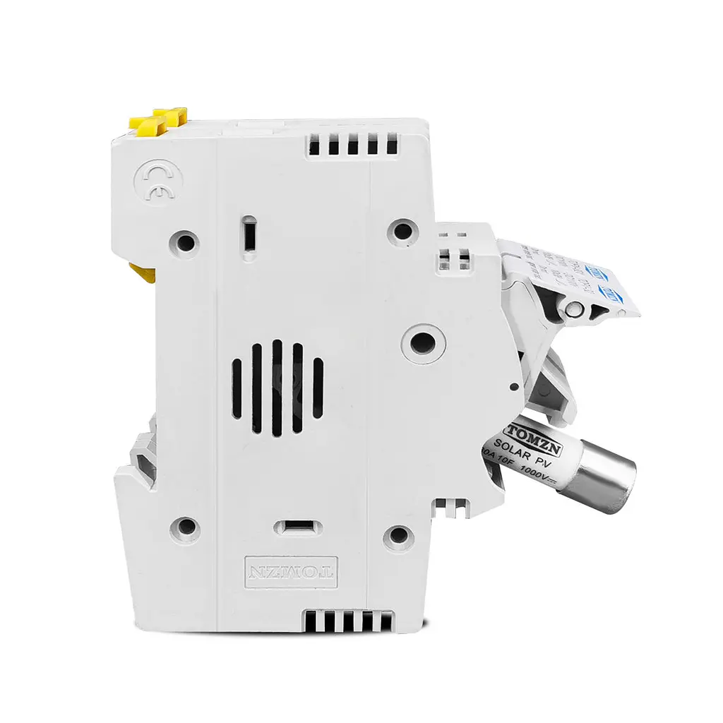 Тримач запобіжників DC TOMZN TOPV-32X 2P 1100V LED із встановленим запобіжником 20A, для сонячних панелей (19622) - фото 5