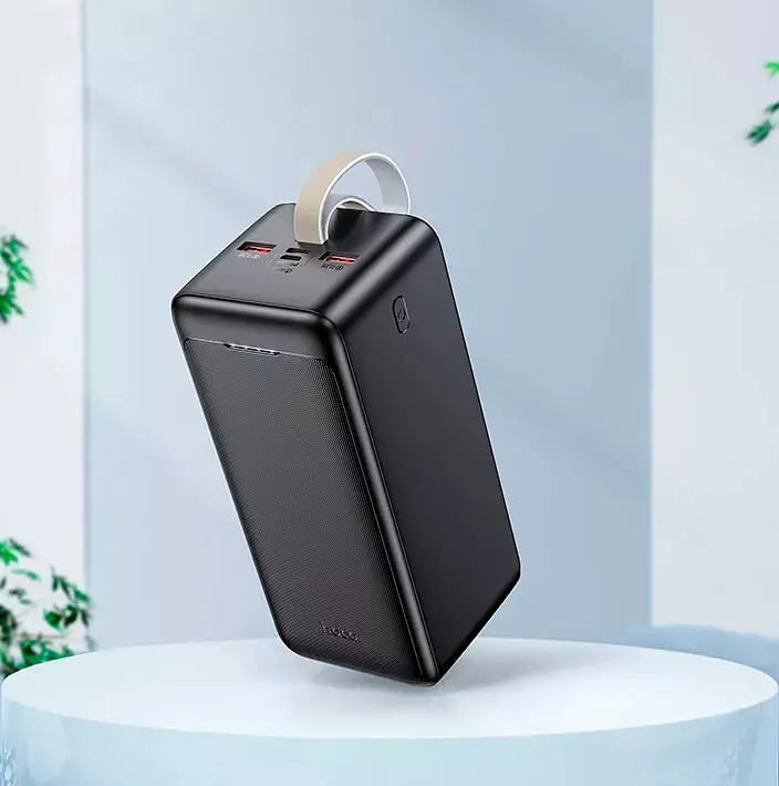 Зовнішній акумулятор Hoco J111D Smart Charge 50000mAh 30W Black [101149] - фото 6