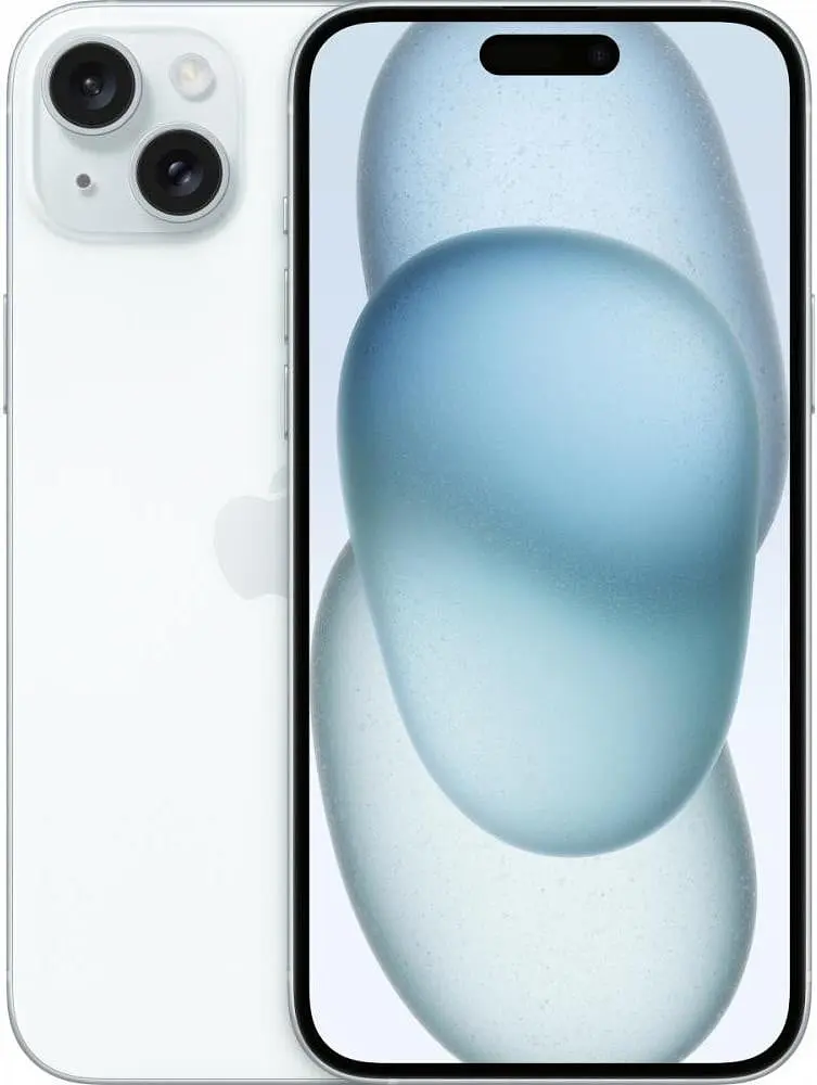 Смартфон Apple iPhone 15 Plus 128GB Blue (MU163) - фото 7