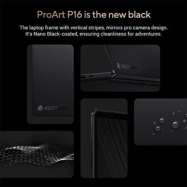 Ноутбук Asus ProArt P16 OLED H7606WI-ME010X, AMD Ryzen AI 9 HX370, 5.1GHz, 16 4K Touch, 64GB, SSD 4TB, NVIDIA GeForce RTX 4070 8GB, Windows 11 Pro - фото 13