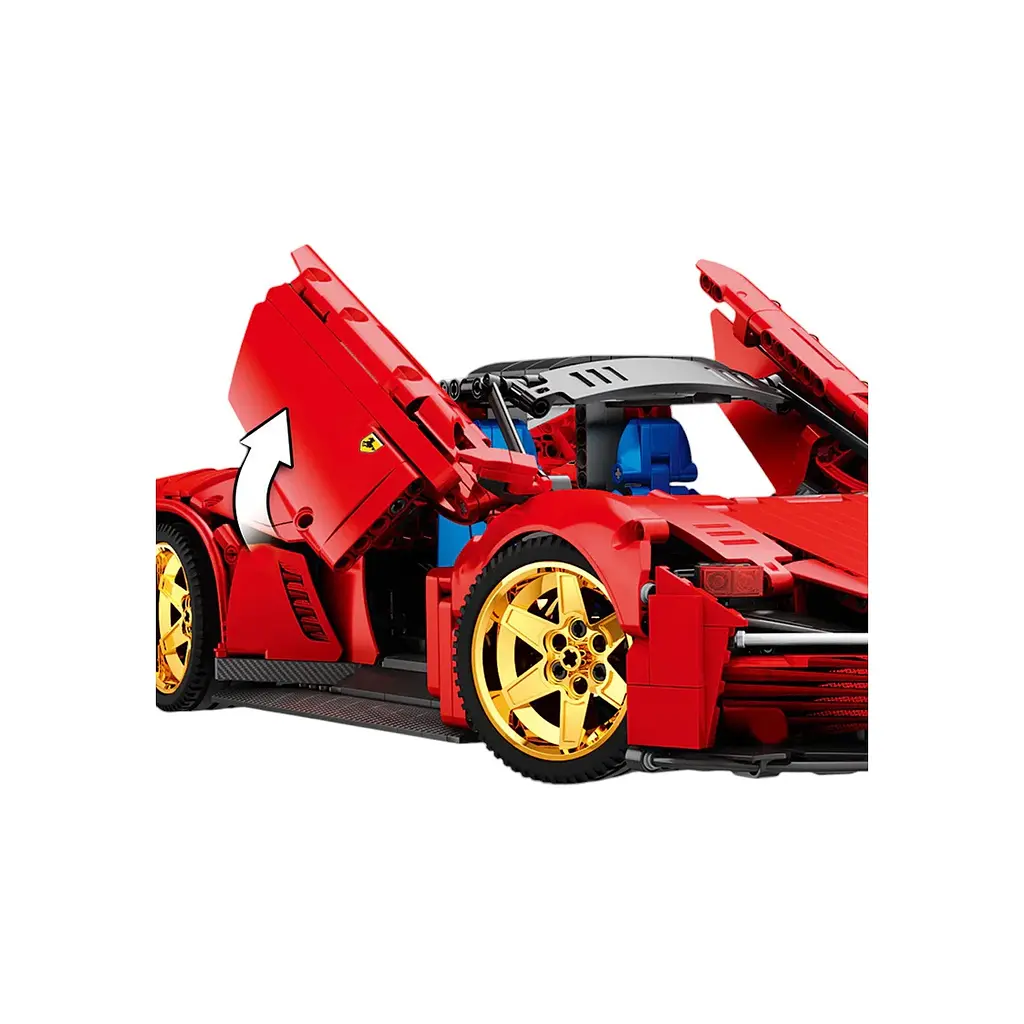 Конструктор детский Спортивный автомобиль 1958 шт. - фото 6