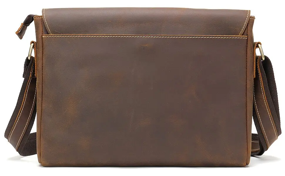 Чоловіча шкіряна сумка Vintage 32х25,5х6 см sum0012517 - фото 10