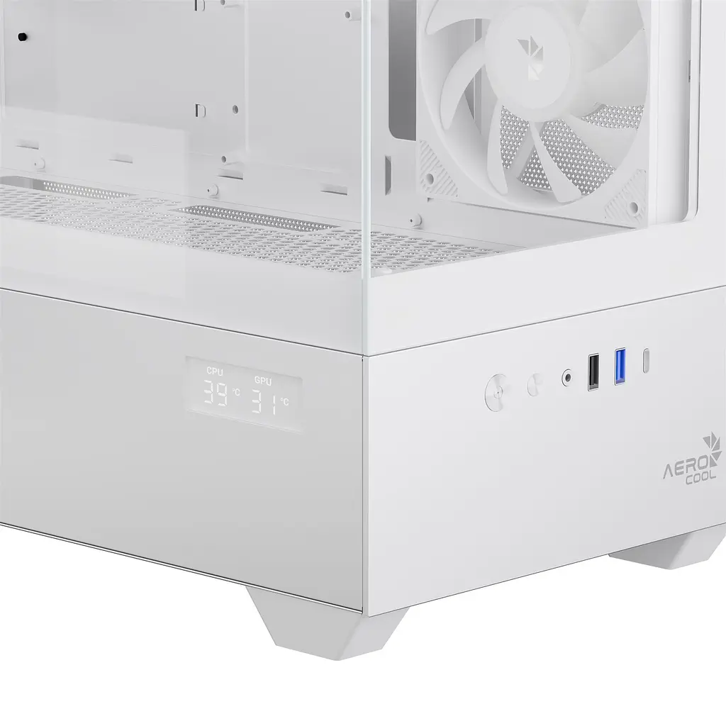 Корпус AeroCool P500D Digi-G-WT-v1 White (ACCM-PN07033.21) - фото 7