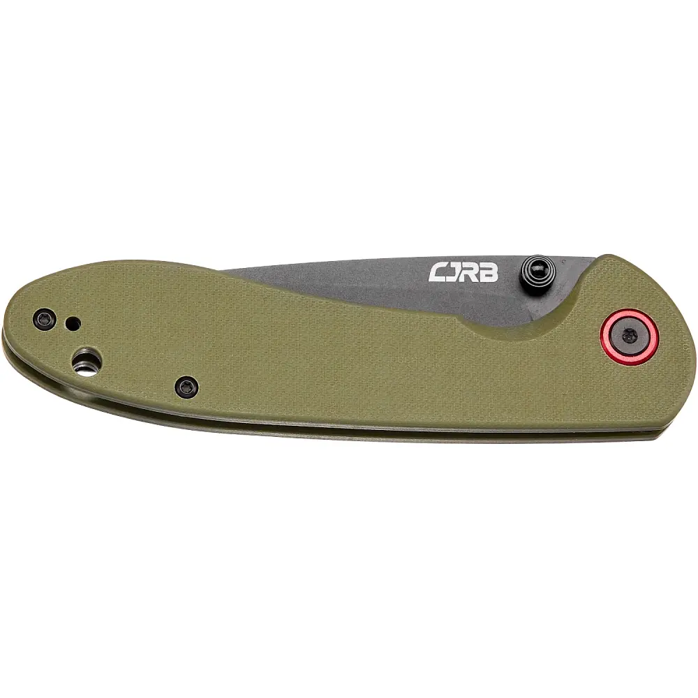 Нож CJRB Feldspar Black Blade Green - фото 3