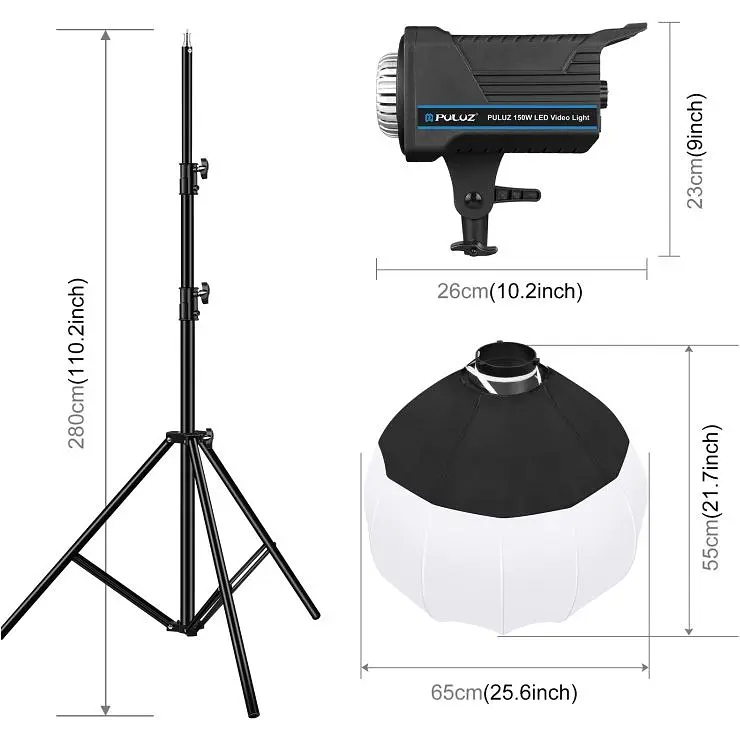 Студійне світло Puluz Softbox Kit (PKT3105EU) [168660] - фото 7