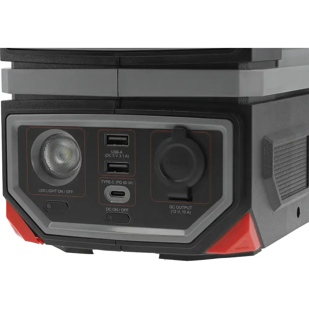 Портативна станція Yato 315 Вт/год, вихід 300/600 Вт, порти 230V AC, різні USB (YT-83090) - фото 6