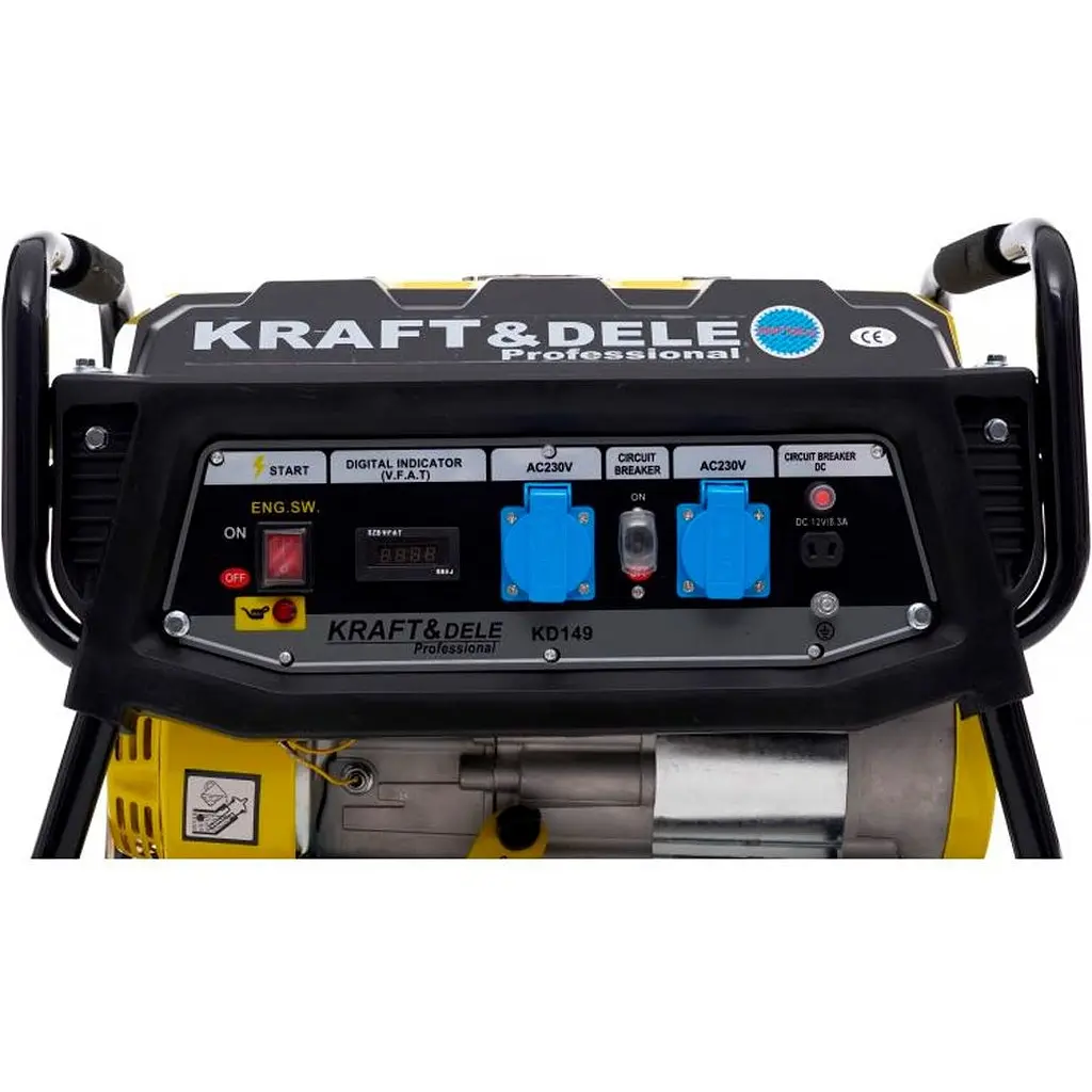 Генератор бензиновий Kraft&Dele KD149 [DD0006917] [129099] - фото 6