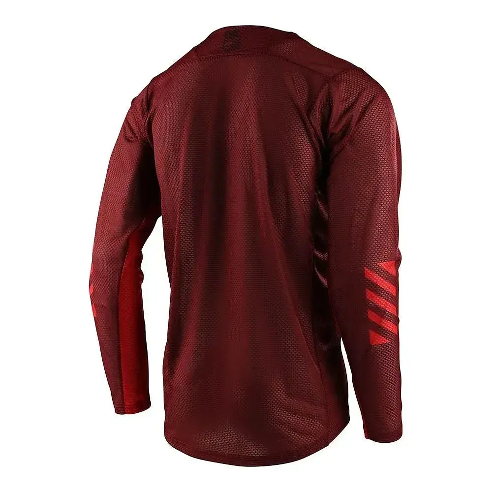 Велоджерси Troy Lee Designs Skyline Air LS Jersey Channel Brick Red S (1106-345989012) - фото 2