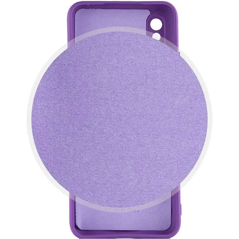 Чохол Silicone Cover Lakshmi Full Camera (A) для Xiaomi Redmi 9A Фіолетовий / Purple - фото 3
