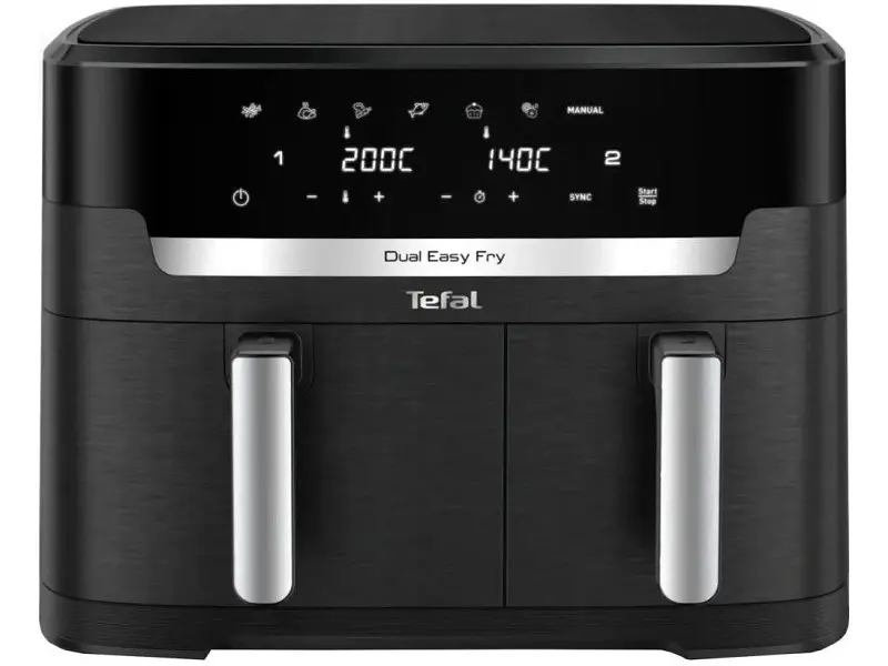 Мультипіч (аерофритюрниця) Tefal Dual Easy Fry XXL EY942HE0