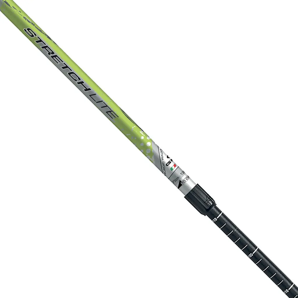 Палки для скандинавской ходьбы Gabel Stretch Lime Dual Tech (7008352570000) Телескопические - фото 3