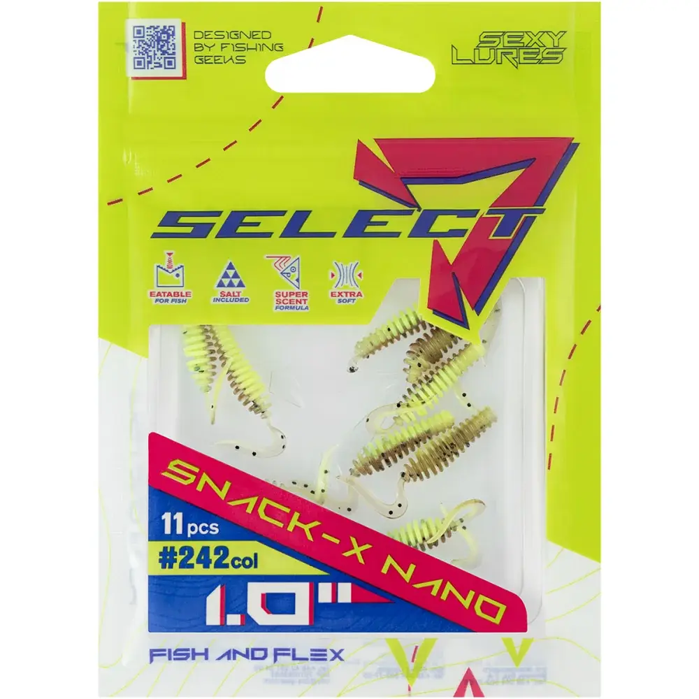 Силікон Select Snack-X Nano 1" 242 (11 шт/уп) - фото 2