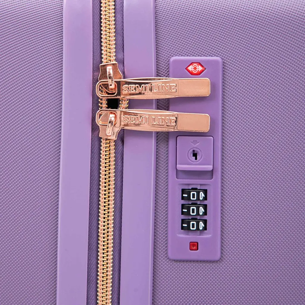 Валіза Semi Line 20" (S) Purple (T5914-1) - фото 7