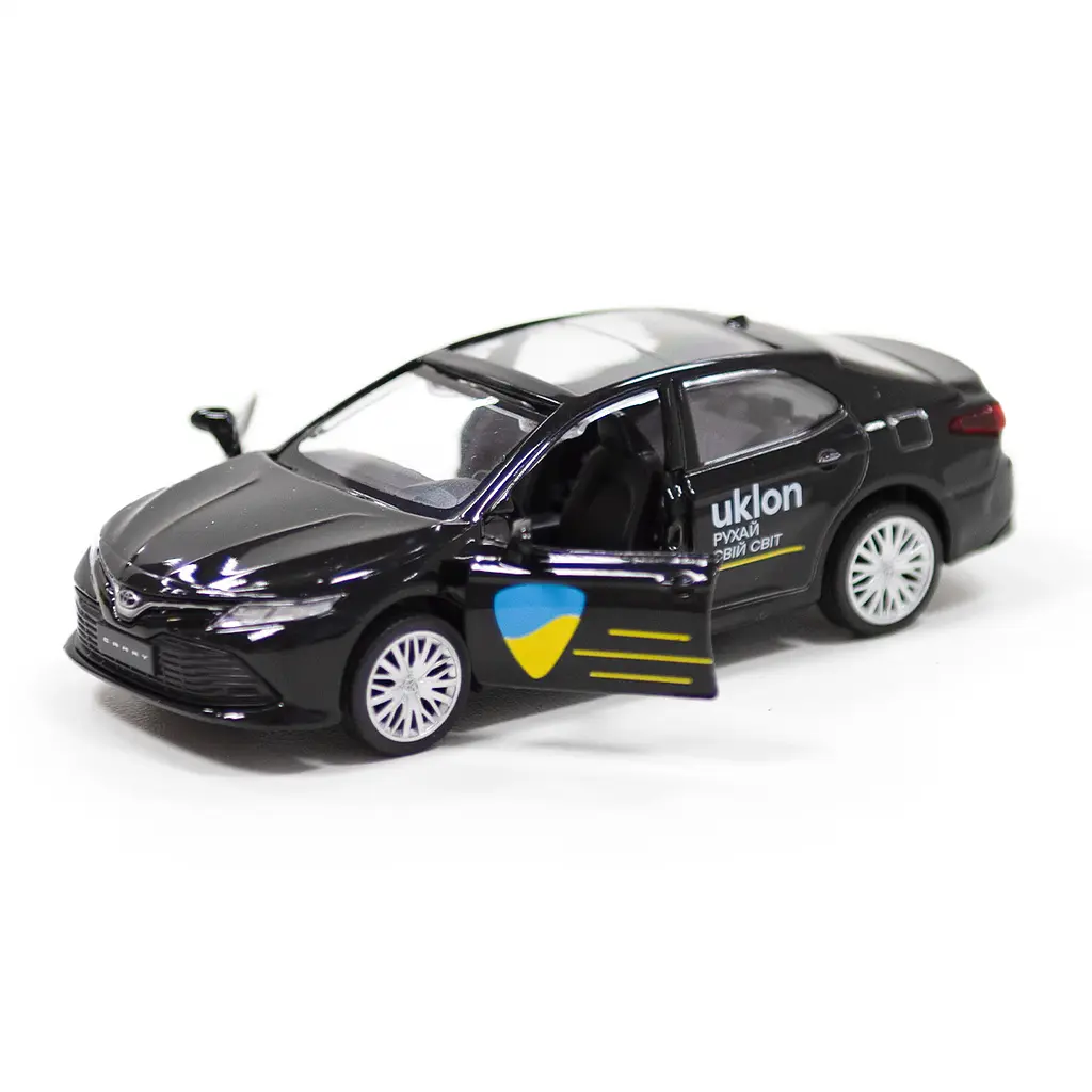 Уцінка. Автомодель TechnoDrive Toyota Camry Uklon чорна (250292)  - фото 4