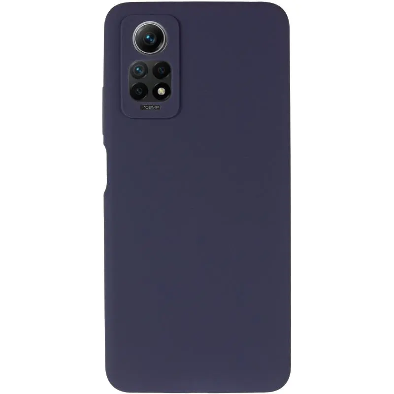 Чохол Silicone Cover Ummi Lakshmi Full Camera (AA) для Xiaomi Redmi Note 12 Pro 4G Синій / Midnight Blue - фото 2