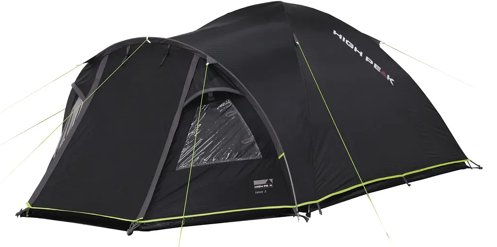 Намет тримісний High Peak Talos 3 Dark Grey/Green (11505) - фото 2
