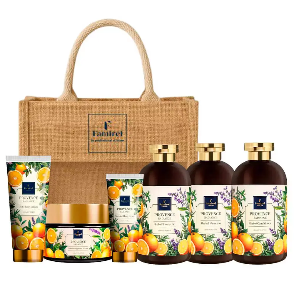 Набір Famirel Provence Radiance Ботанічний ритуал тіла та волосся (087216, 087278, 087292, 087285, 087193, 087209, 087339)