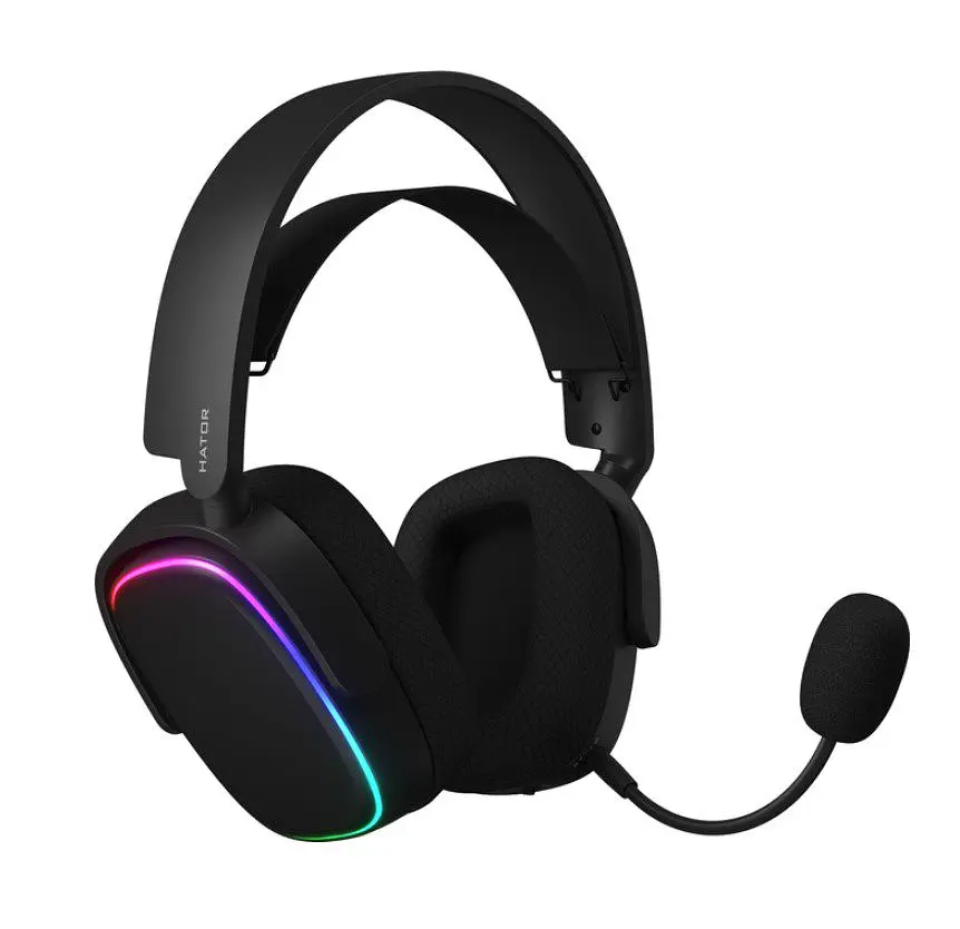 Игровые наушники Hator HTA-842B Phoenix 7.1 RGB + мышь Hator HTM-540B Stellar PRO Black - фото 2