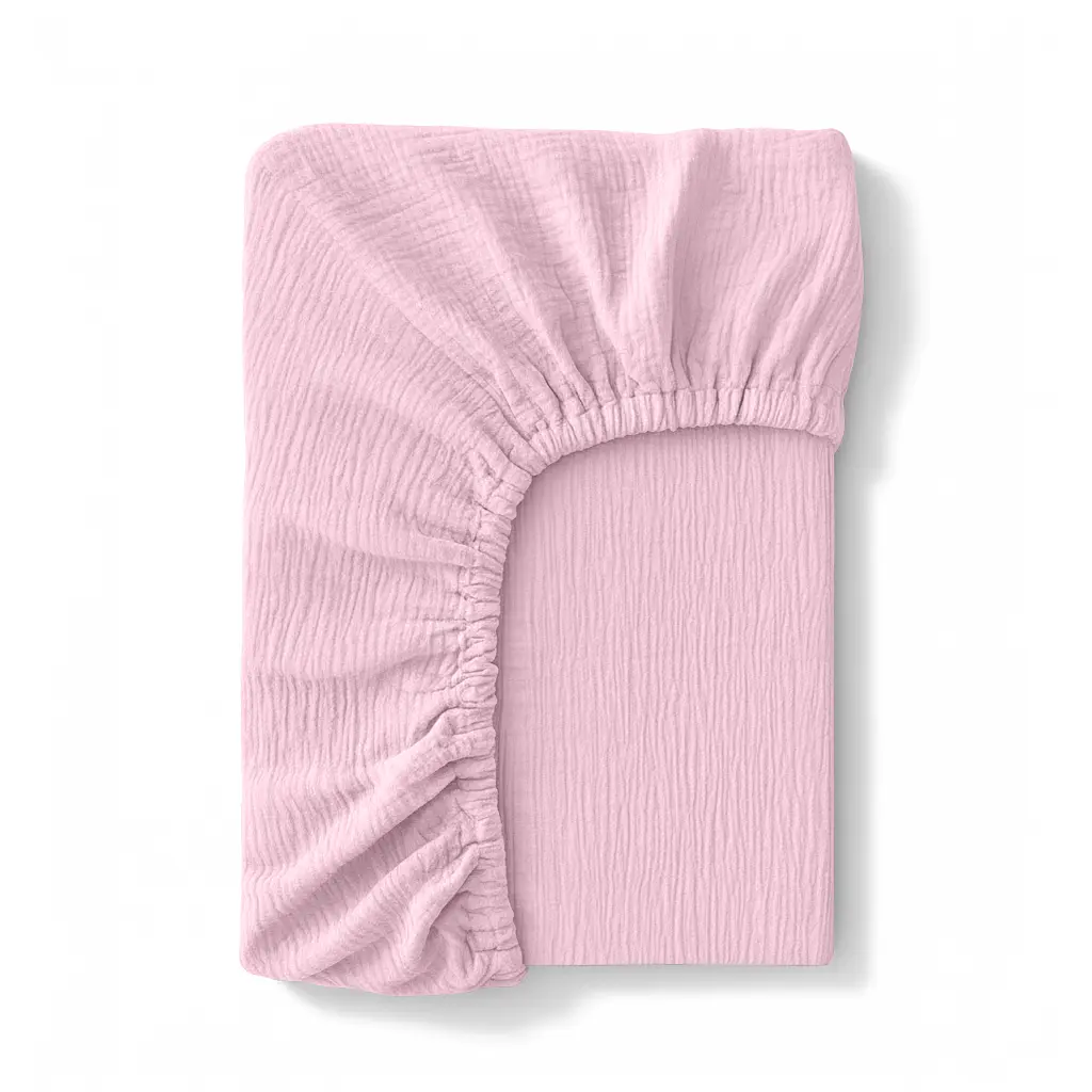 Простирадло на резинці муслін 90х200 BABY BLUSH COSAS (4822052494011)
