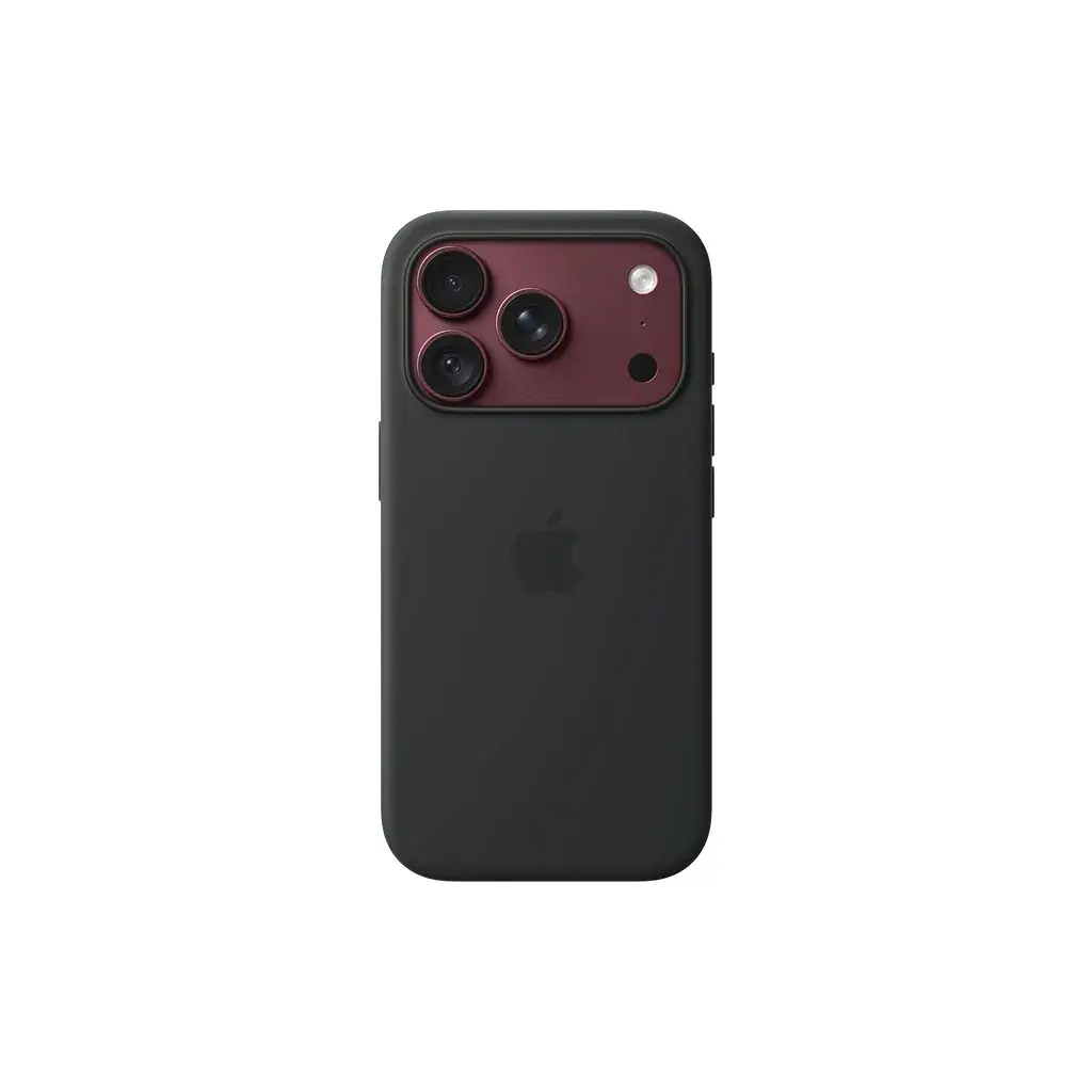 Чохол до мобільного телефона Apple Silicone MagSafe iPhone 18 Pro Black (MK8Y4ZM/A) - фото 2