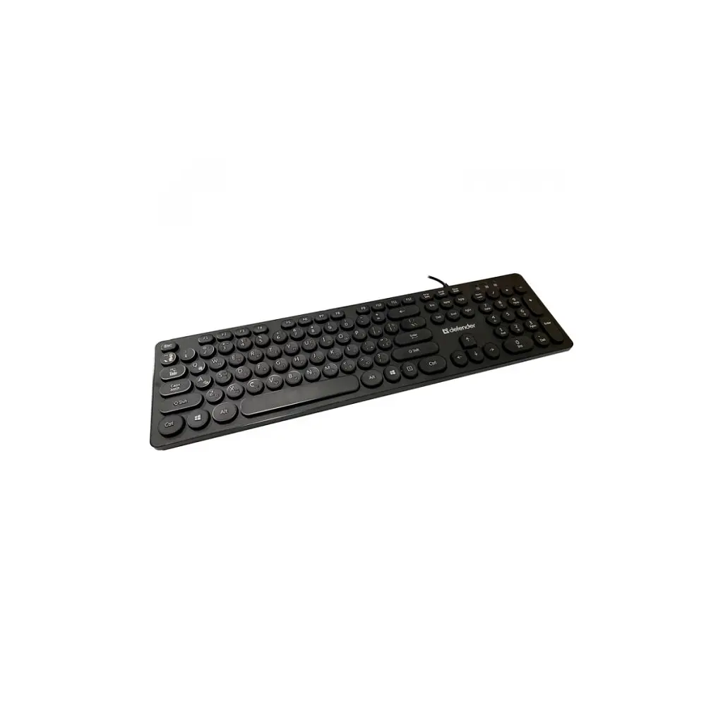 Клавіатура Defender Accord KM USB UA Black (450250) - фото 3