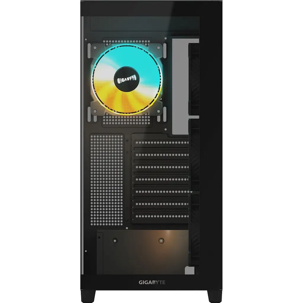 Корпус Gigabyte C500 Panoramic Stealth Black (GB-C500P ST) [146757] - фото 6