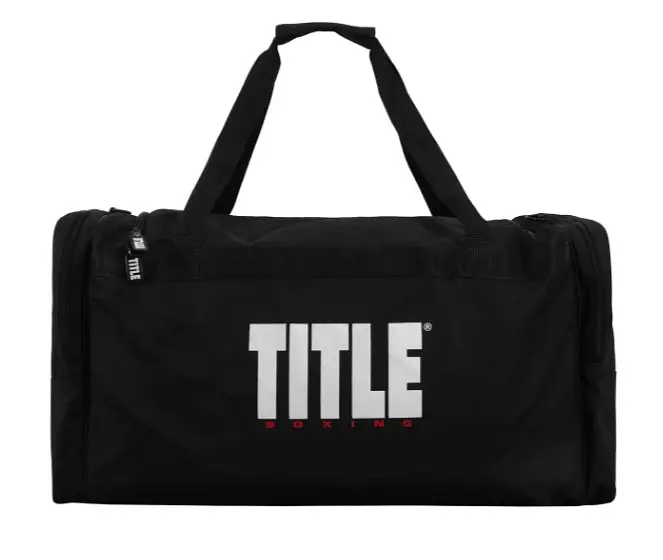 Спортивна сумка TITLE Boxing Deluxe Gear Bag Black (TBAG45 BK/BK) - фото 4