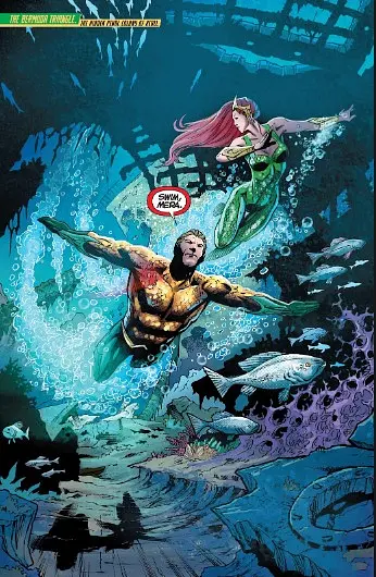 Aquaman #23A (2011 5th Series) - Джеф Джонс - фото 2