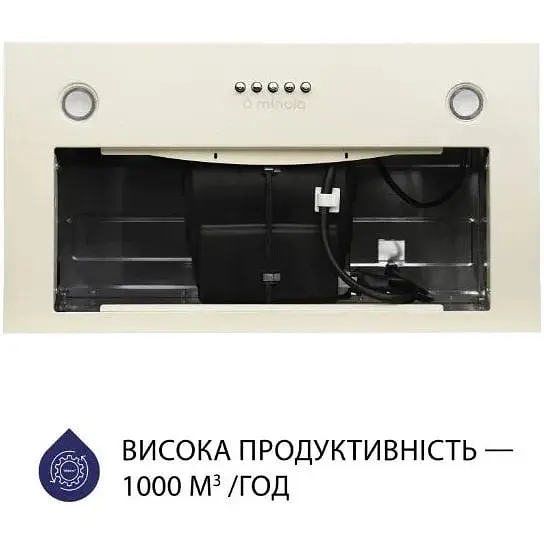 Витяжка вбудована Minola HBI 5627 IV 1000 LED - фото 2