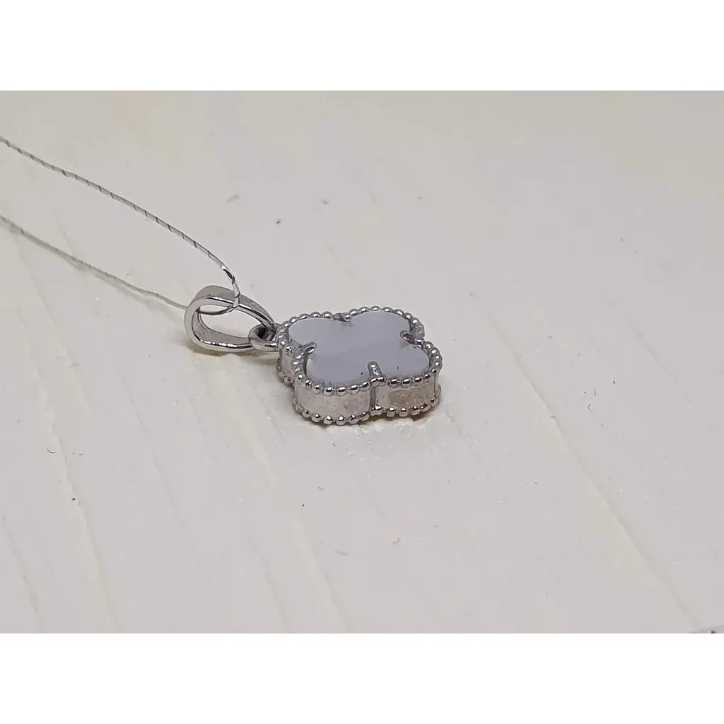 Золота підвіска Платон Конюшина з перламутром. 3П126/68Б - фото 2