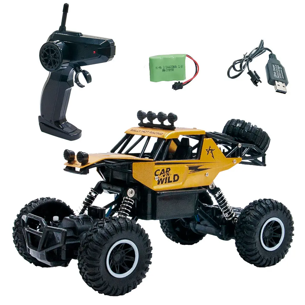 Автомобіль на радіокеруванні Sulong Toys Off-Road Crawler Car vs Wild 1:20 золотий (SL-109AG) - фото 7