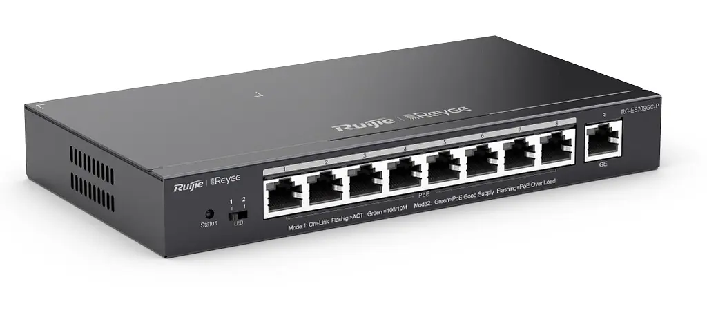 Комутатор Ruijie Reyee RG-ES209GC-P - фото 2