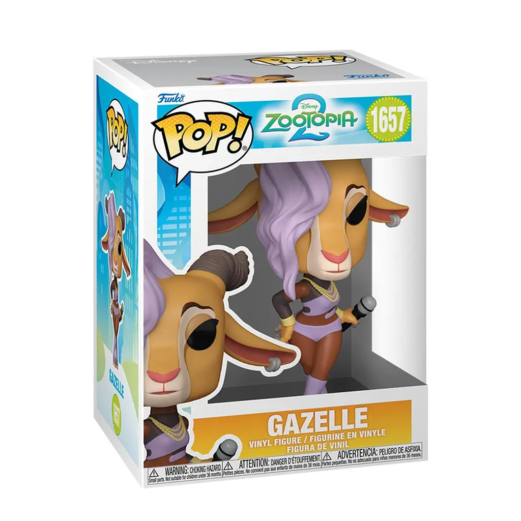 Игровая фигурка Funko POP! серии Зверополис 2 - Газелле Funko 86639 - фото 3