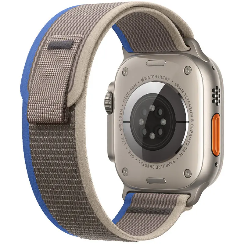 Ремінець Trail Loop для Apple Watch 42(ser.1-3)/44/45/46/49mm (m/l) Blue / Gray - фото 3