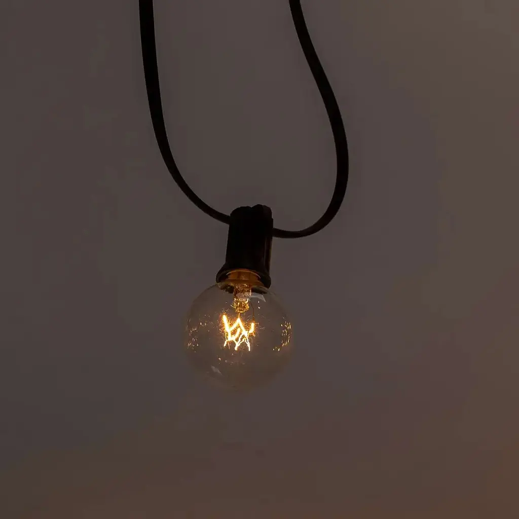 Ретро-гірлянда вулична GarlandoPro 50 LED G40 довжина 15 м, жовтий (G4050L) - фото 9