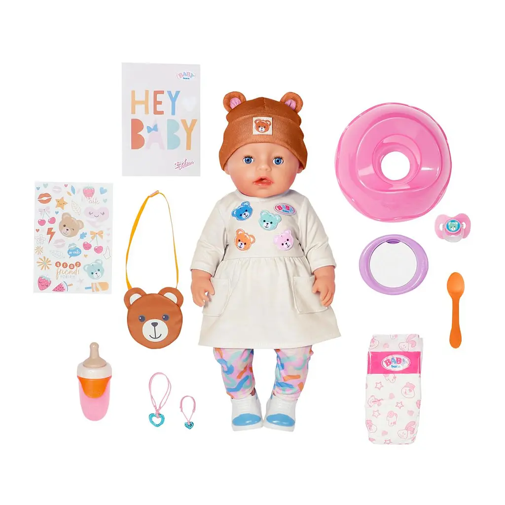 Лялька BABY BORN – ЕММА-ТЕДДІ (43 cm, з аксесуарами) BABY born 836651 - фото 3
