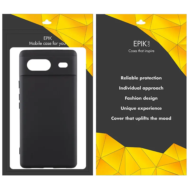 Чохол TPU Epik Black Full Camera для Google Pixel 9a Чорний - фото 2