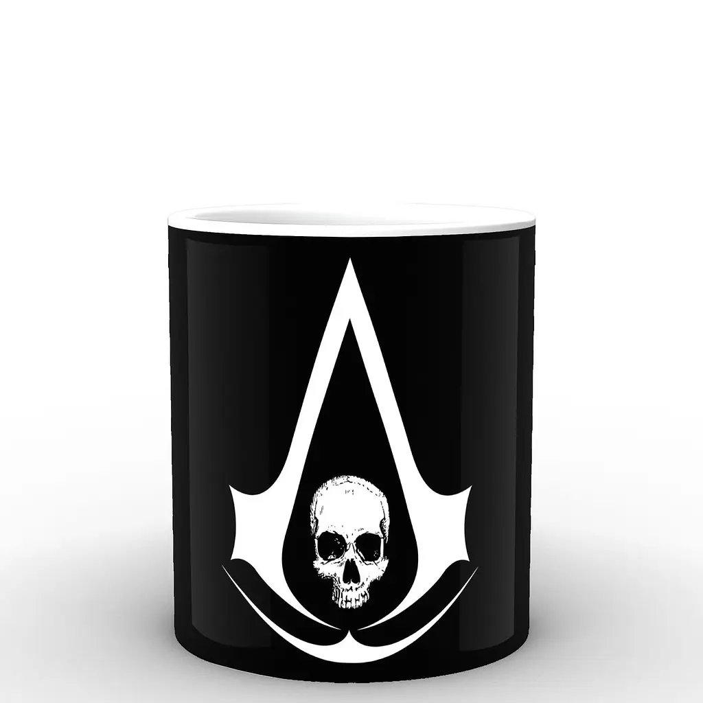Кухоль GeekLand Assassins Creed емблема AC.02.25 330 мл білий - фото 3