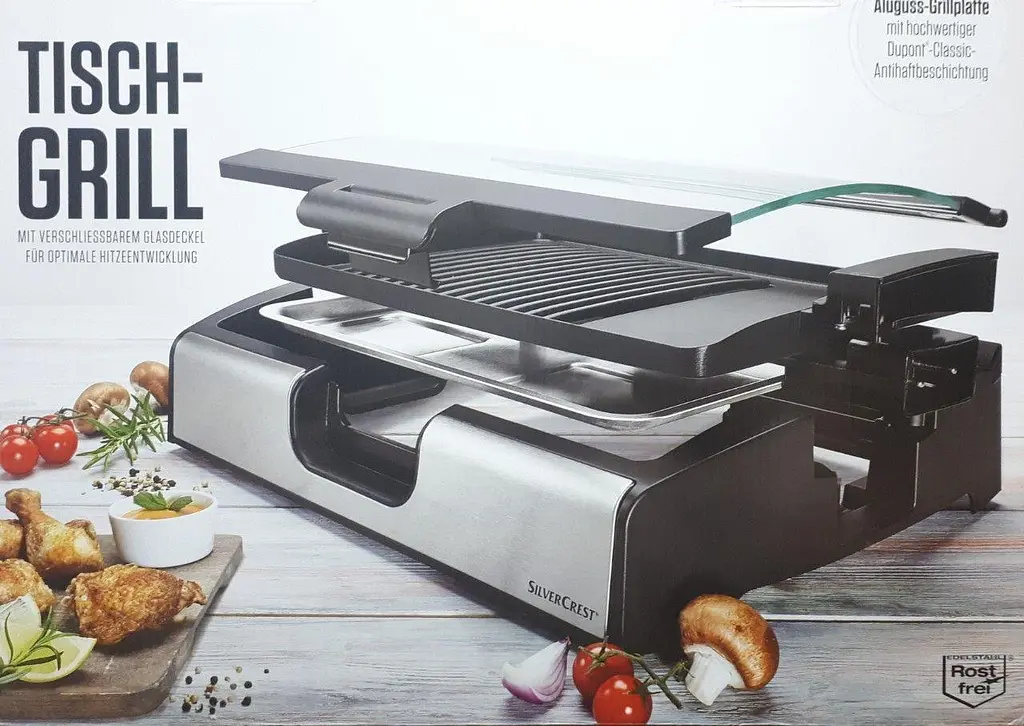 Гриль-барбекю электрический Silver Crest STGG 1800 A2 - фото 9