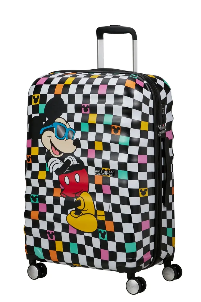 Валіза 67 См American Tourister WAVEBREAKER DISNEY MICKEY CHECK 67x47x26 31C*29019 - фото 7