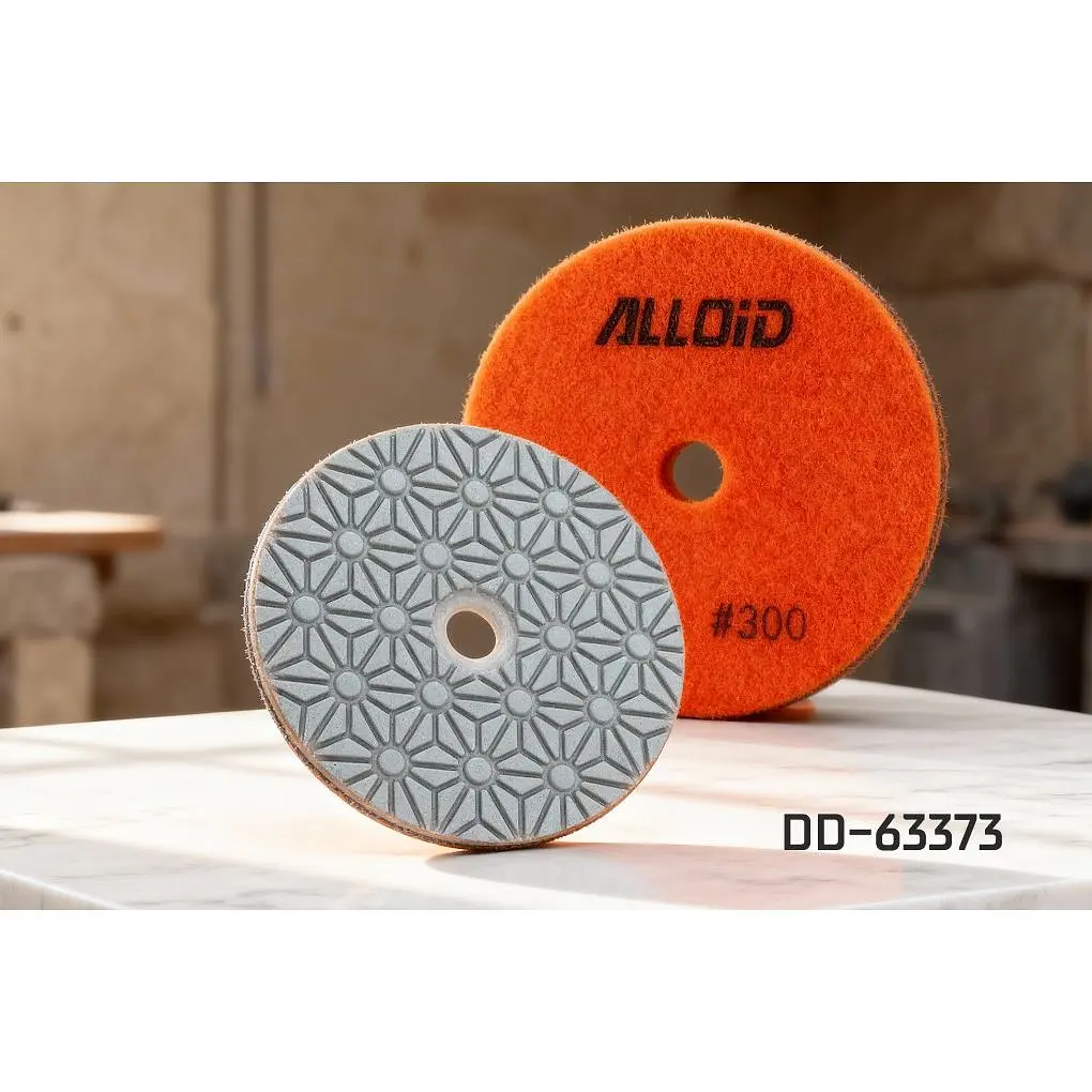 Круг алмазный Alloid Building Tools Star шлифовальный на липучке 100 мм зерно 300 (DD-63373) - фото 6