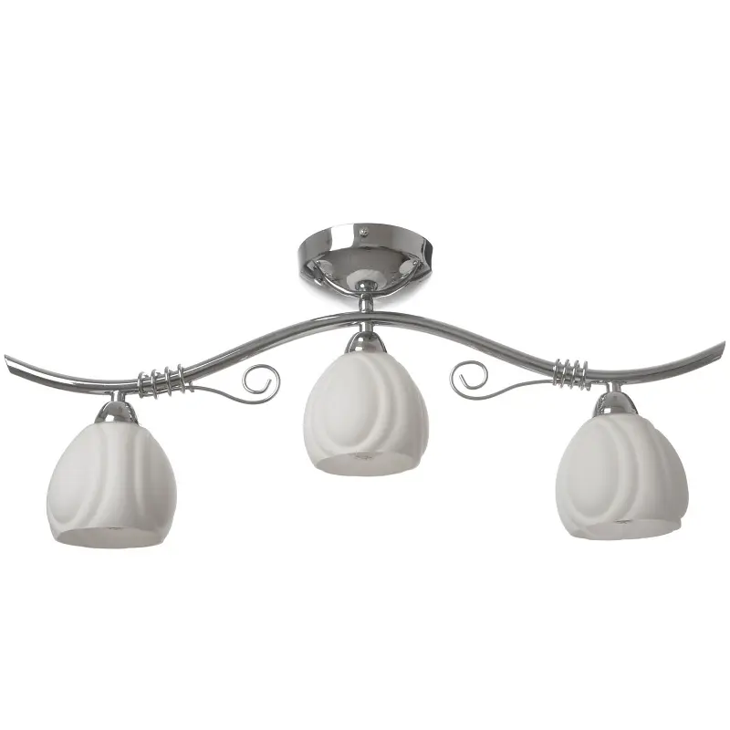 Люстра потолочная Brille для коридора E14 60W CH (LK-521C/3) - фото 5