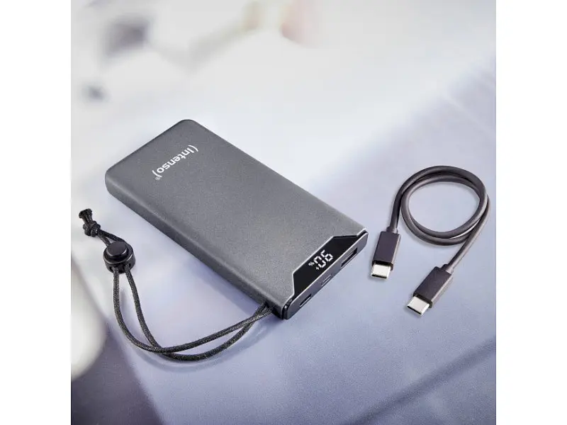 Зовнішній акумулятор (Power Bank) Intenso F10000 10000 mAh Grey (7332034) - фото 5