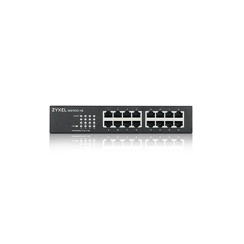 Комутатор ZYXEL GS1100-16 (GS1100-16-EU0104F) - фото 2