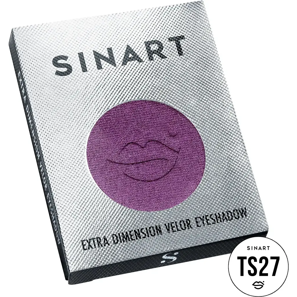 Пресовані тіні для повік Sinart Extra Dimension Velor Eyeshadow TS27 1.5 г - фото 3