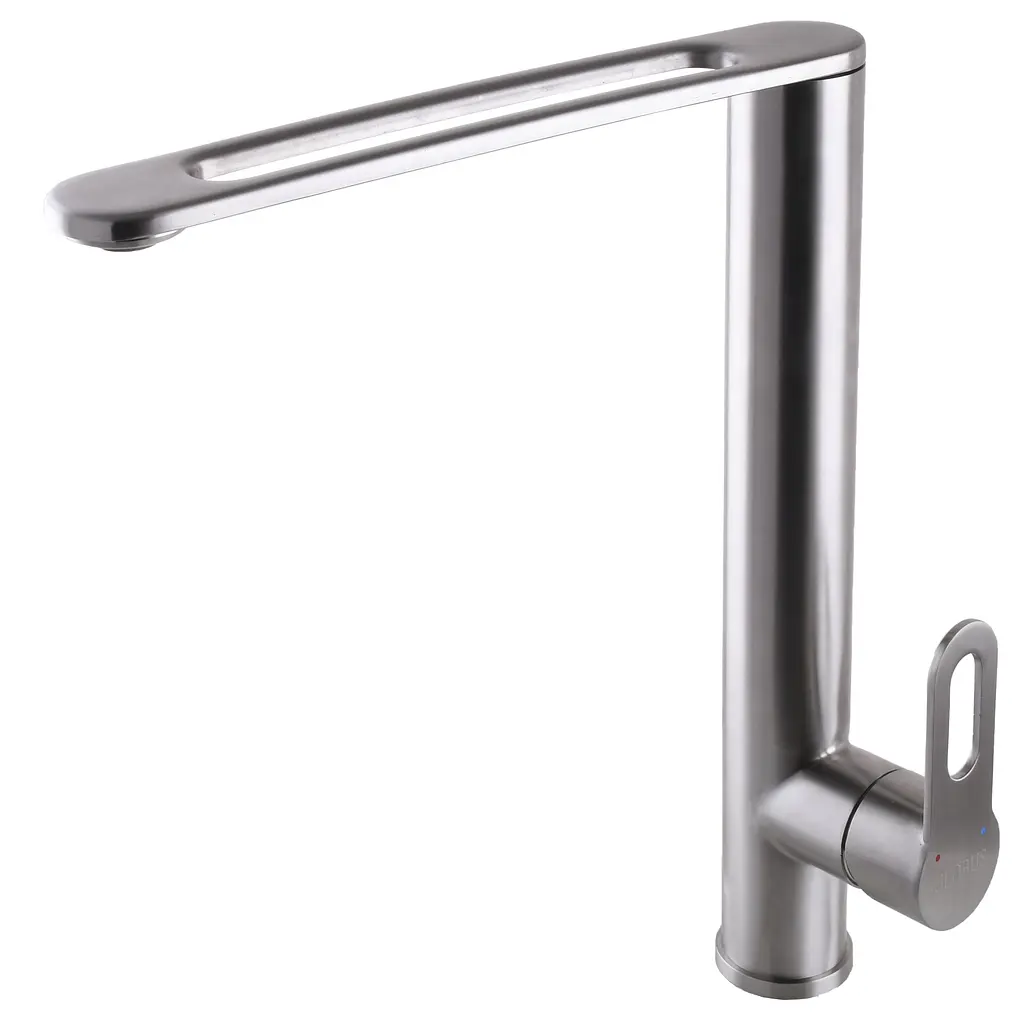 Смеситель для кухни Globus Lux Ring SR-203-10 Хром матовый - фото 2