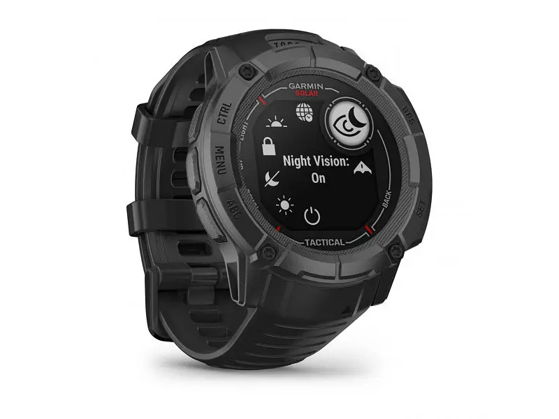 Смарт-годинник Garmin Instinct 2X Solar - Tactical Edition Black (010-02805-13/03) - фото 4