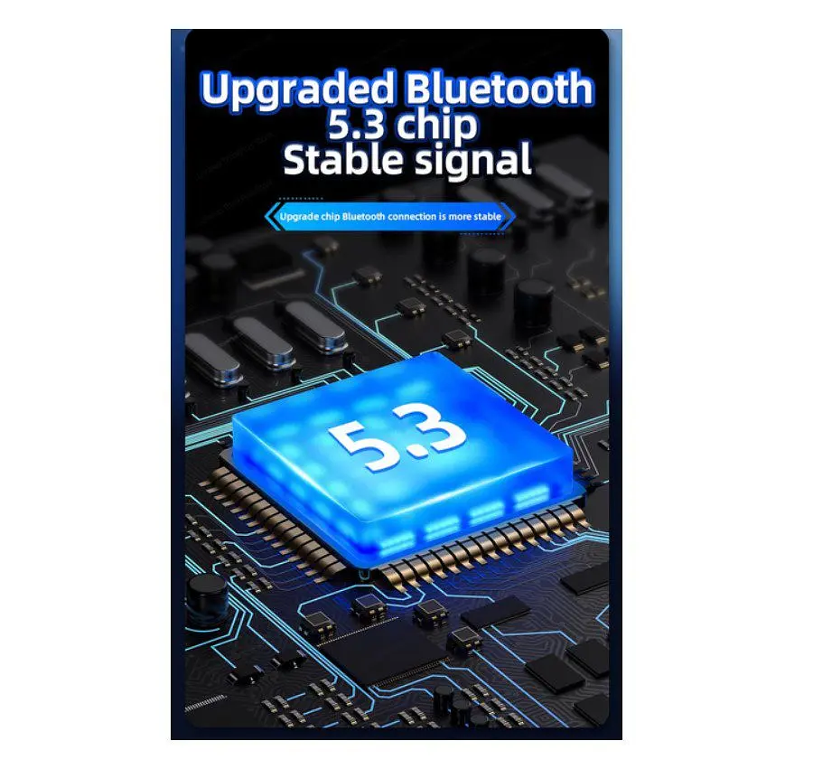 Беспроводные Bluetooth 5.3 наушники с микрофоном Lenovo GM-2 Pro ThinkPlus Black - фото 4